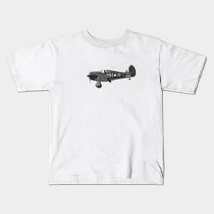 CA-13 Boomerang fighter aircraft VH-MHR Kids T-Shirt